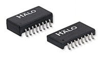 HALO Electronics 10/100BASE-TX Ethernet Transformers